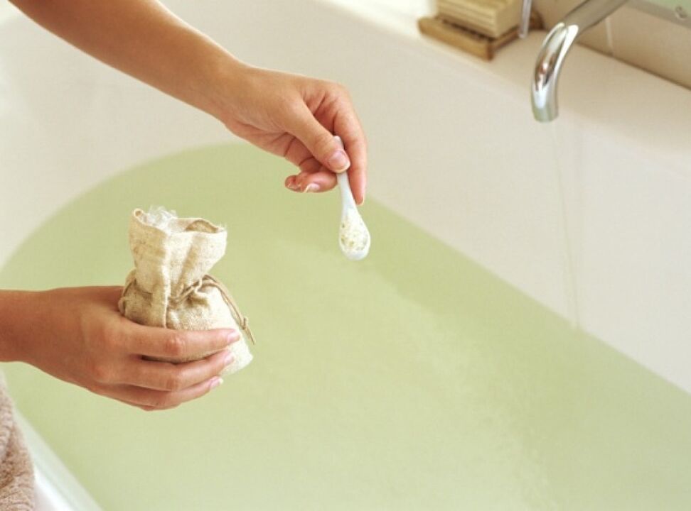 Soda bath to raise a member